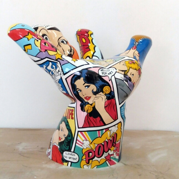 Pop Art Hand Chair - Click Image to Close