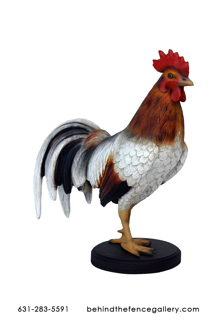 Rooster Statue - Click Image to Close