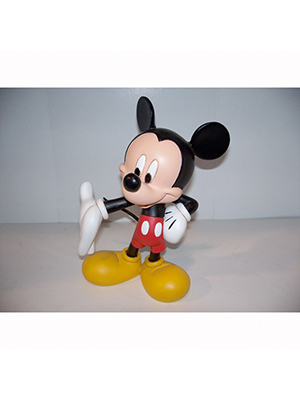 Mickey with curious pose - Click Image to Close