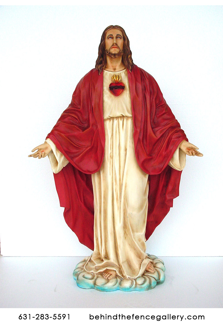 Sacred Heart Statue - Click Image to Close