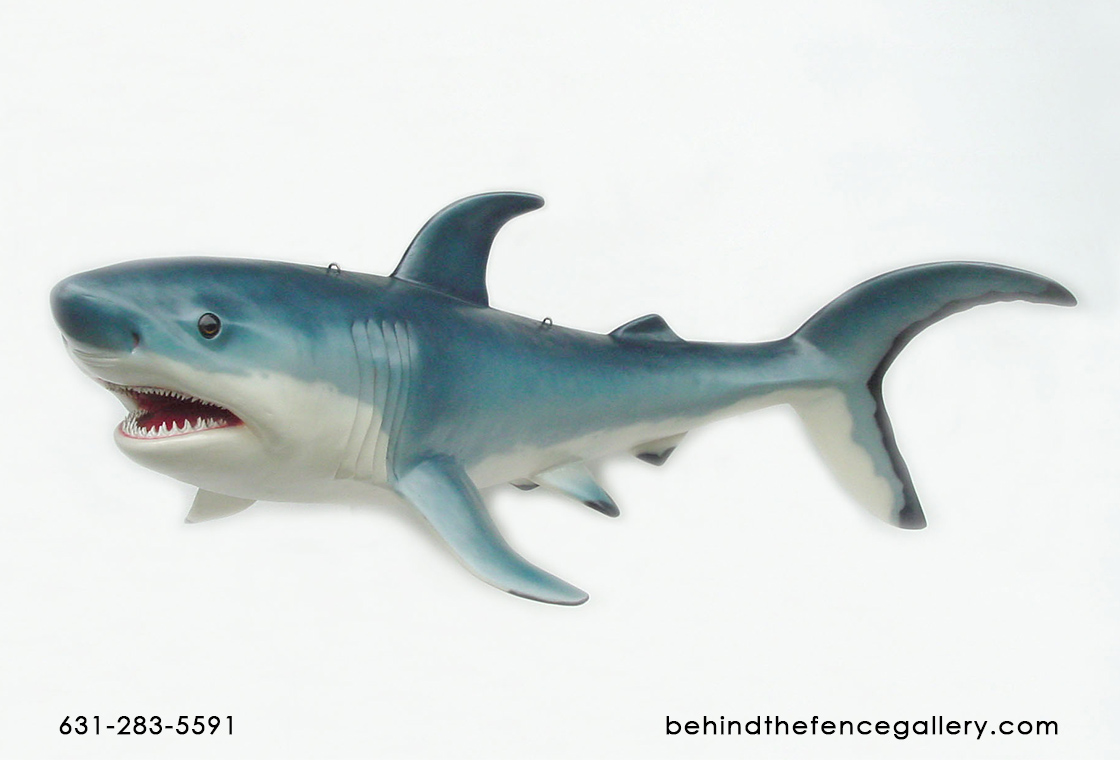 Shark Statue - 8ft. - Click Image to Close