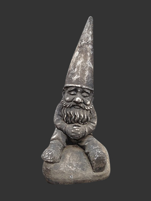 Sitting Gnome - Click Image to Close