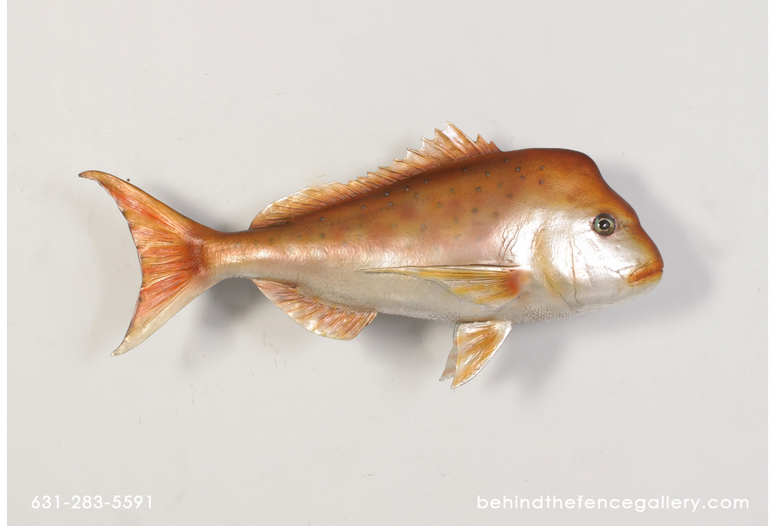 Snapper Fish Statue - Click Image to Close