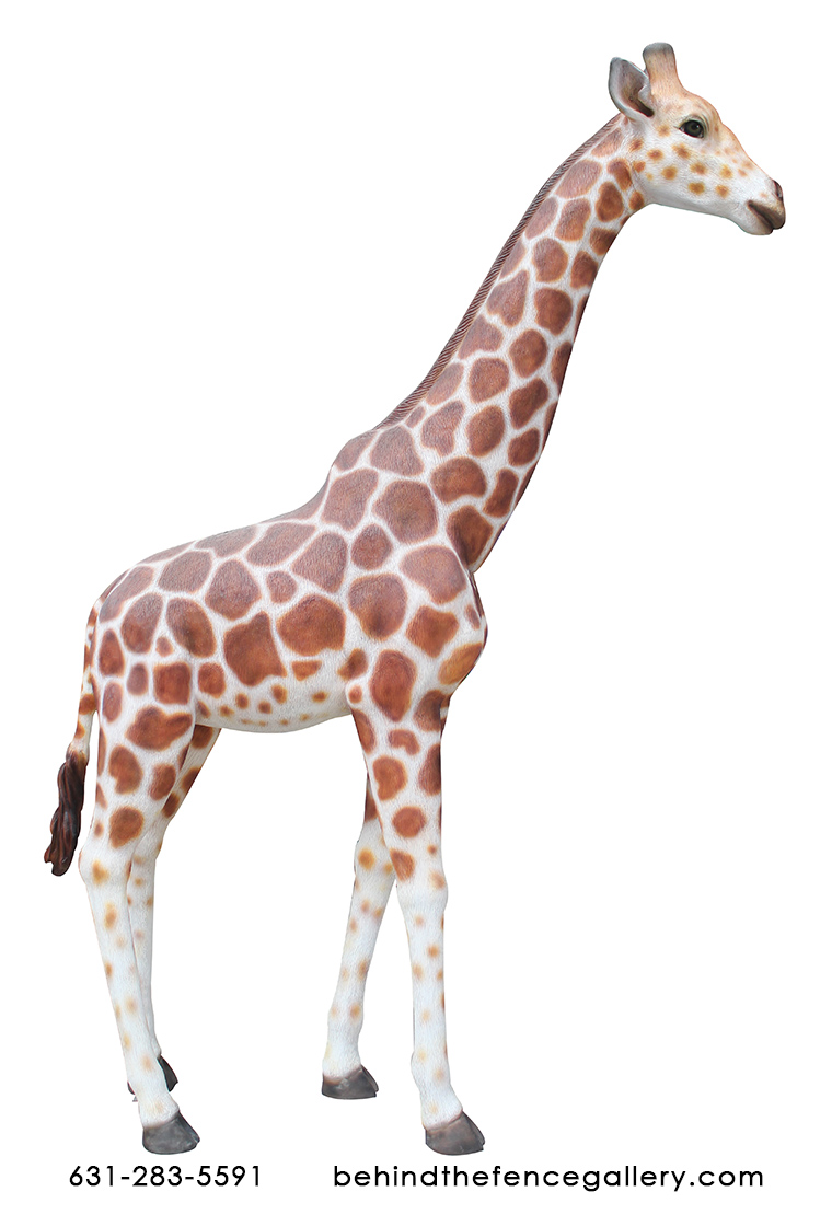 Giraffe Statue - 8ft. - Click Image to Close