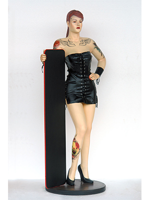 Tattoo Girl 6ft. - Click Image to Close