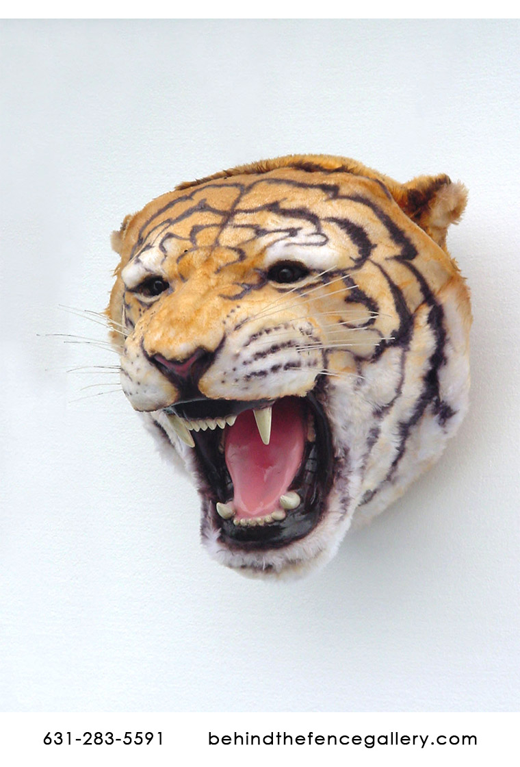 Wall mounted animal head Large tiger head 